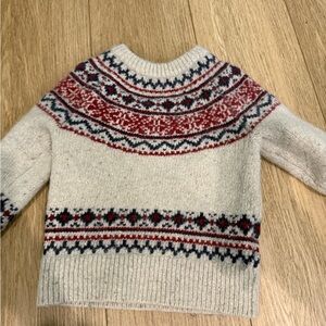 Jcrew crew cuts Cozy Nordic Knit Sweater